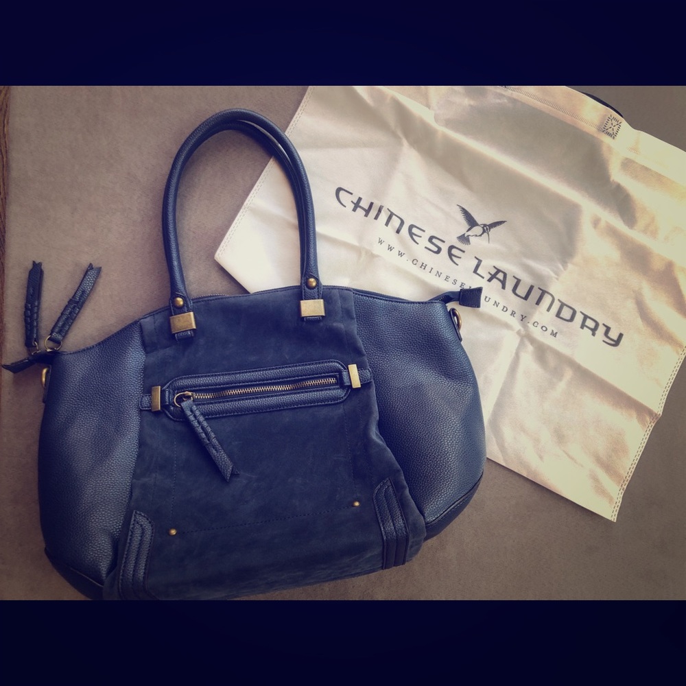 Chinese Laundry leather shoulder bag